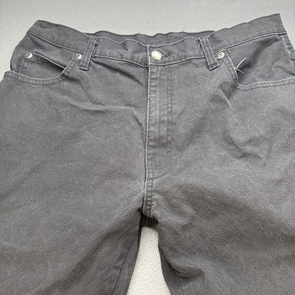 Genuine Dickies Carpenter Pants Mens 34x34 Black Cotton Stretch Utility Workwear - Picture 9 of 13